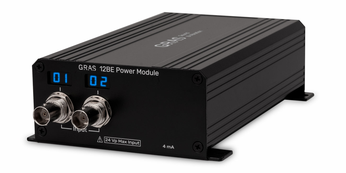 GRAS 12BE 2-Channel CCP Power Module with TEDS