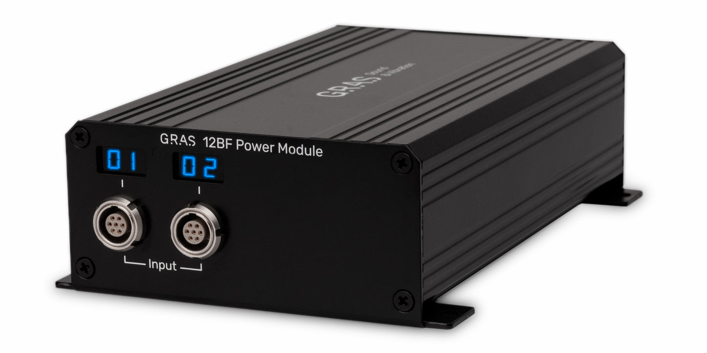GRAS 12BF 2-Channel LEMO Power Module with TEDS