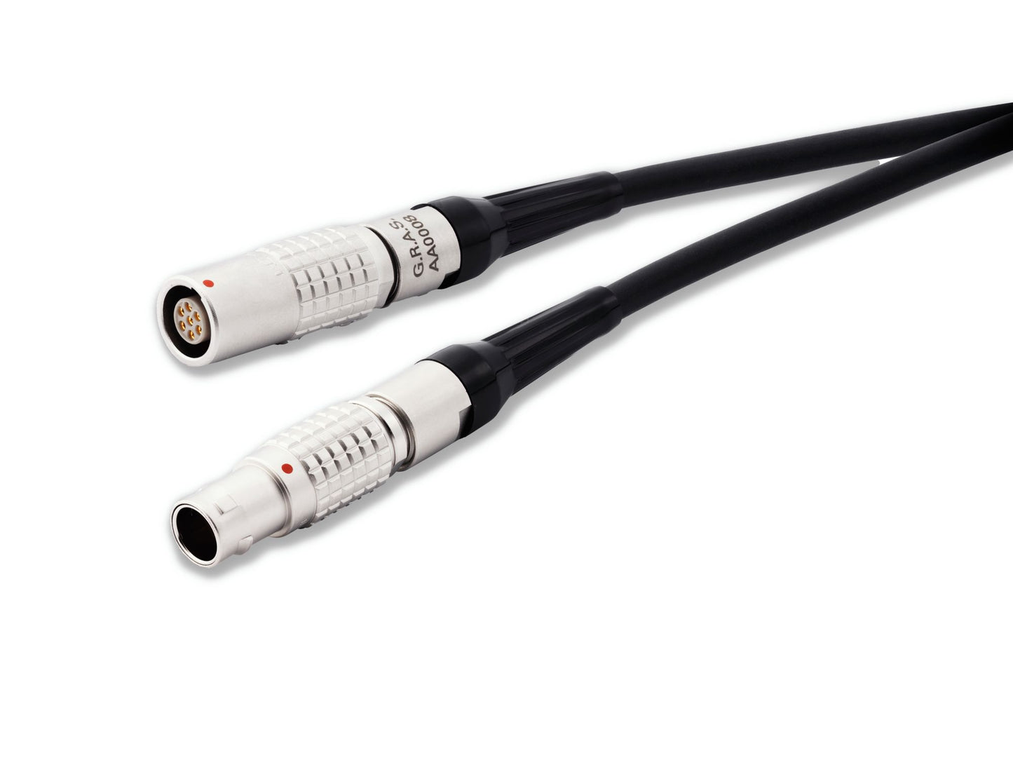 GRAS AA0091 3 m 4-pin to 7-pin LEMO Cable