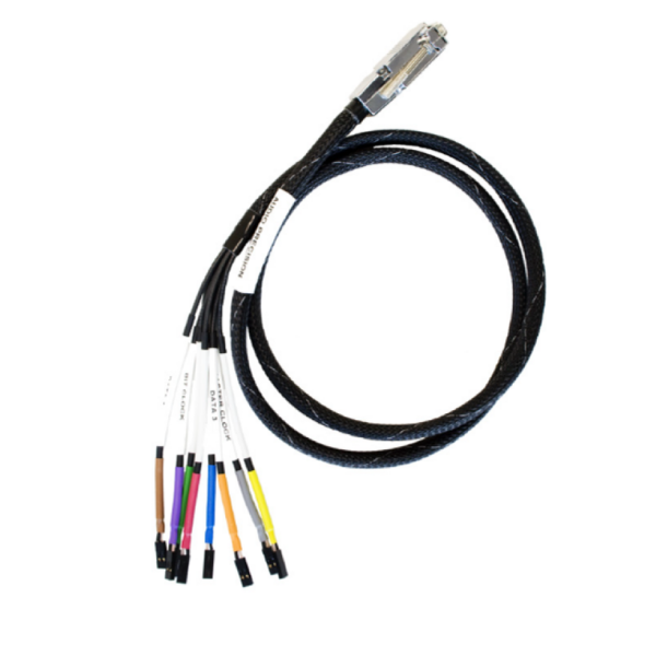 DB15M to 8 2-pin breakout cable for DSIO, 1.21 m