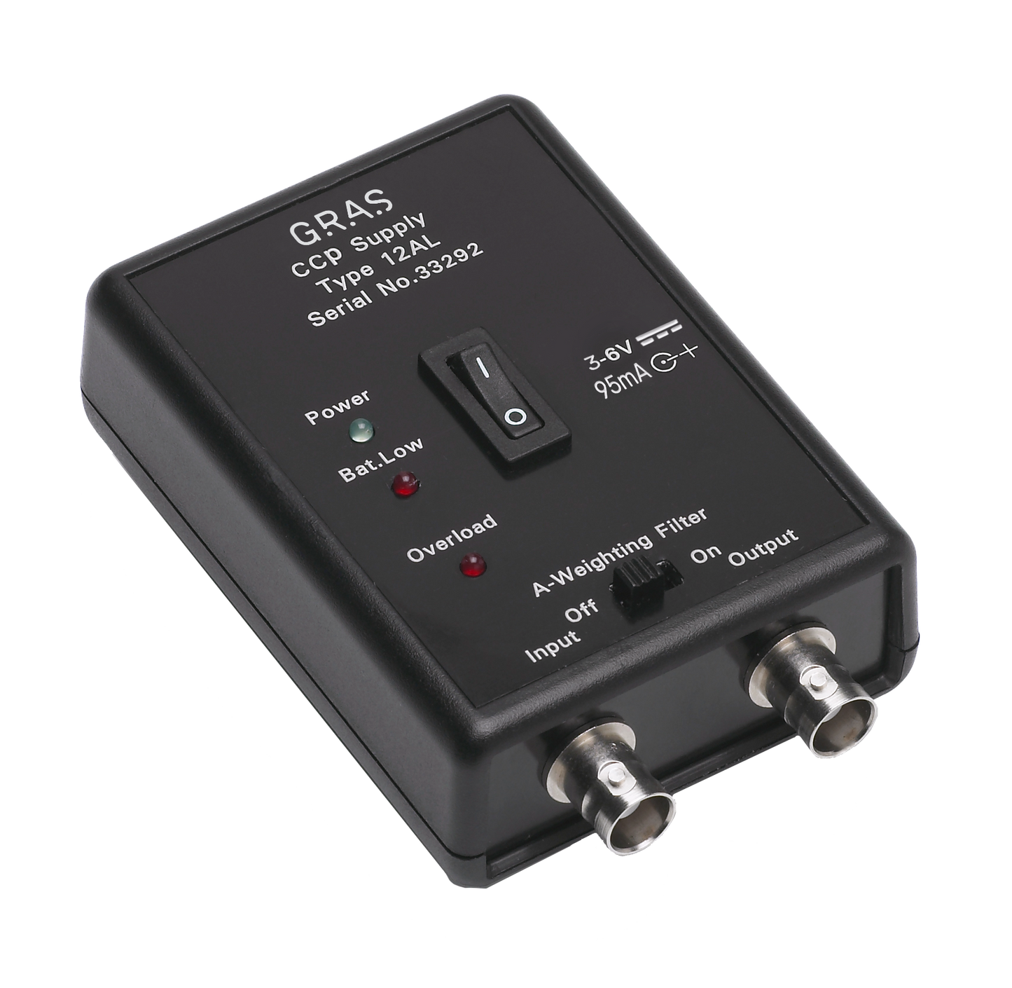 GRAS 12AL 1-Channel CCP Power Module with A-weighting Filter