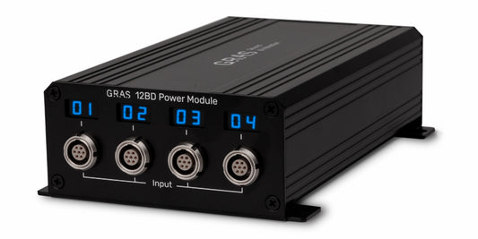 GRAS 12BD 4-Channel LEMO Power Module with TEDS