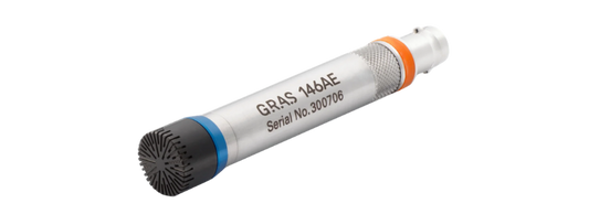 GRAS 146AE 1/2" CCP Free-field Microphone Set