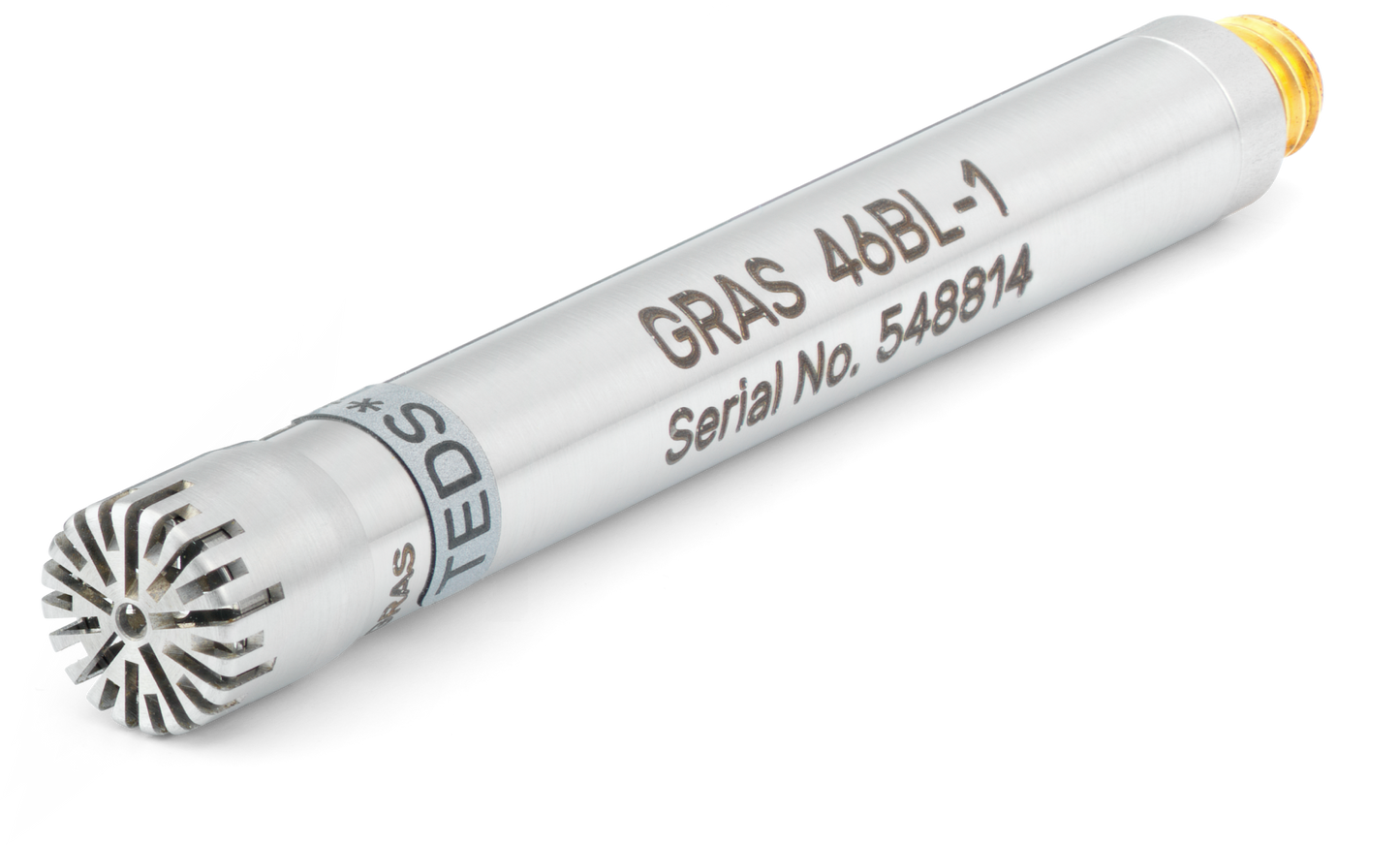 GRAS 46BL-1 1/4" CCP Pressure Microphone Set, High Sensitivity