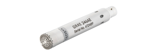 GRAS 246AE 1/2" CCP Free-field SysCheck2 Microphone Set