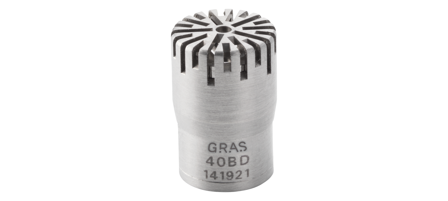 GRAS 40BD 1/4" Prepolarized Pressure Microphone