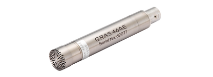 GRAS 46AE 1/2" CCP Free-field Standard Microphone Set