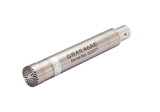 GRAS 46AE 1/2" CCP Free-field Standard Microphone Set