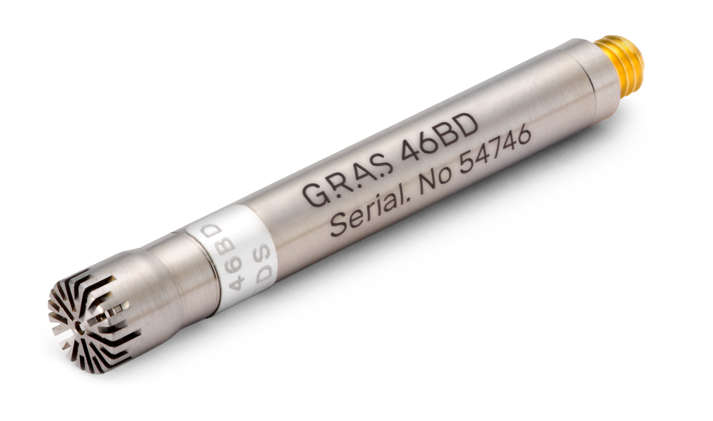GRAS 46BD 1/4" CCP Pressure Standard Microphone Set