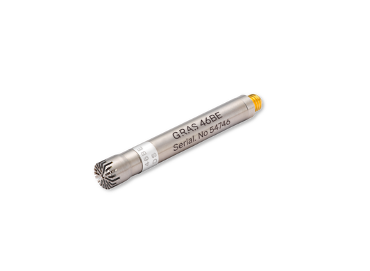 GRAS 46BE 1/4" CCP Free-field Standard Microphone Set